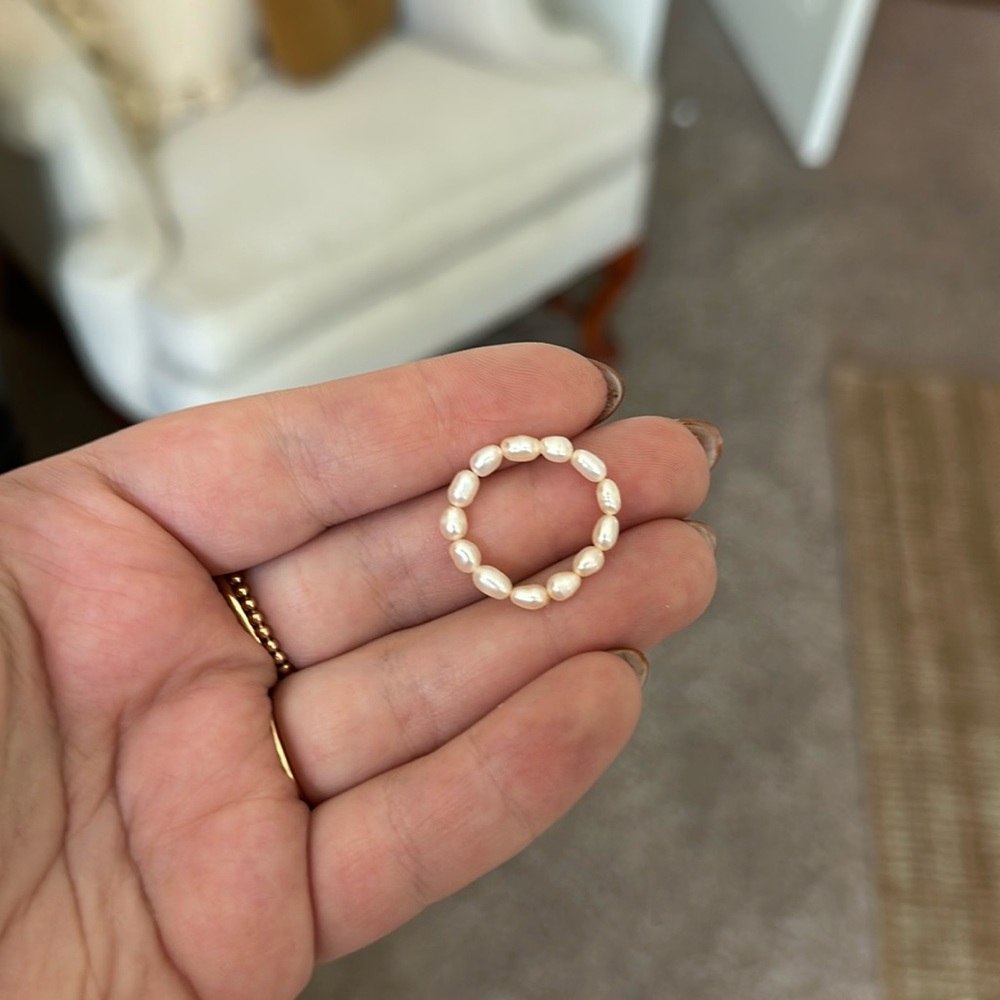 freshwater pearl ring